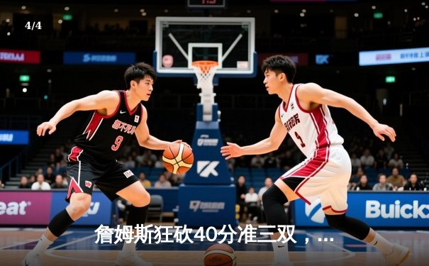 詹姆斯狂砍40分准三双，湖人加时险胜勇士，库里空砍39分 - 4